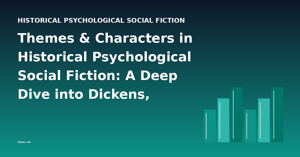 Themes & Characters in Historical Psychological Social Fiction: A Deep Dive into Dickens, Mansfield, and More