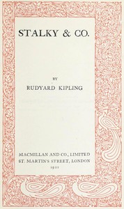 Cover of Stalky & Co. — Context and Discussion